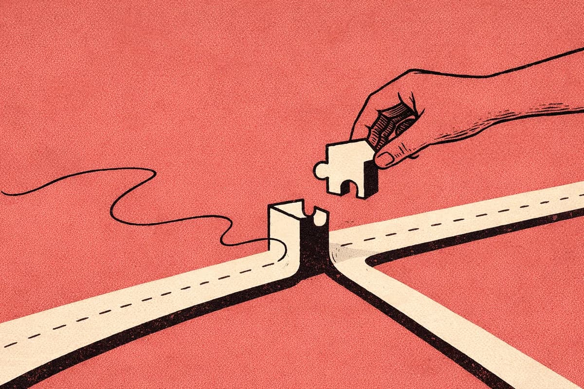 Editorial illustration showing Agent Boundaries That Hold as a review workflow with scoped tasks, approval gates, and verification notes.