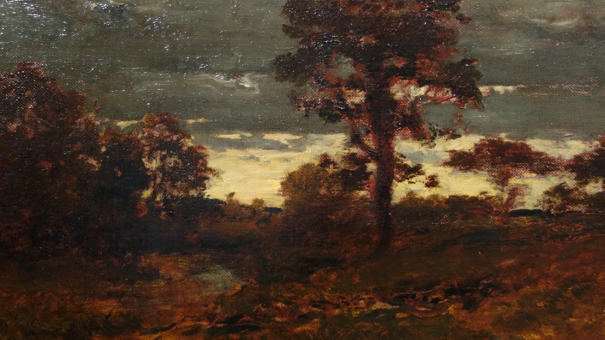 Il Penseroso, landscape painting by Thomas Cole (1845).