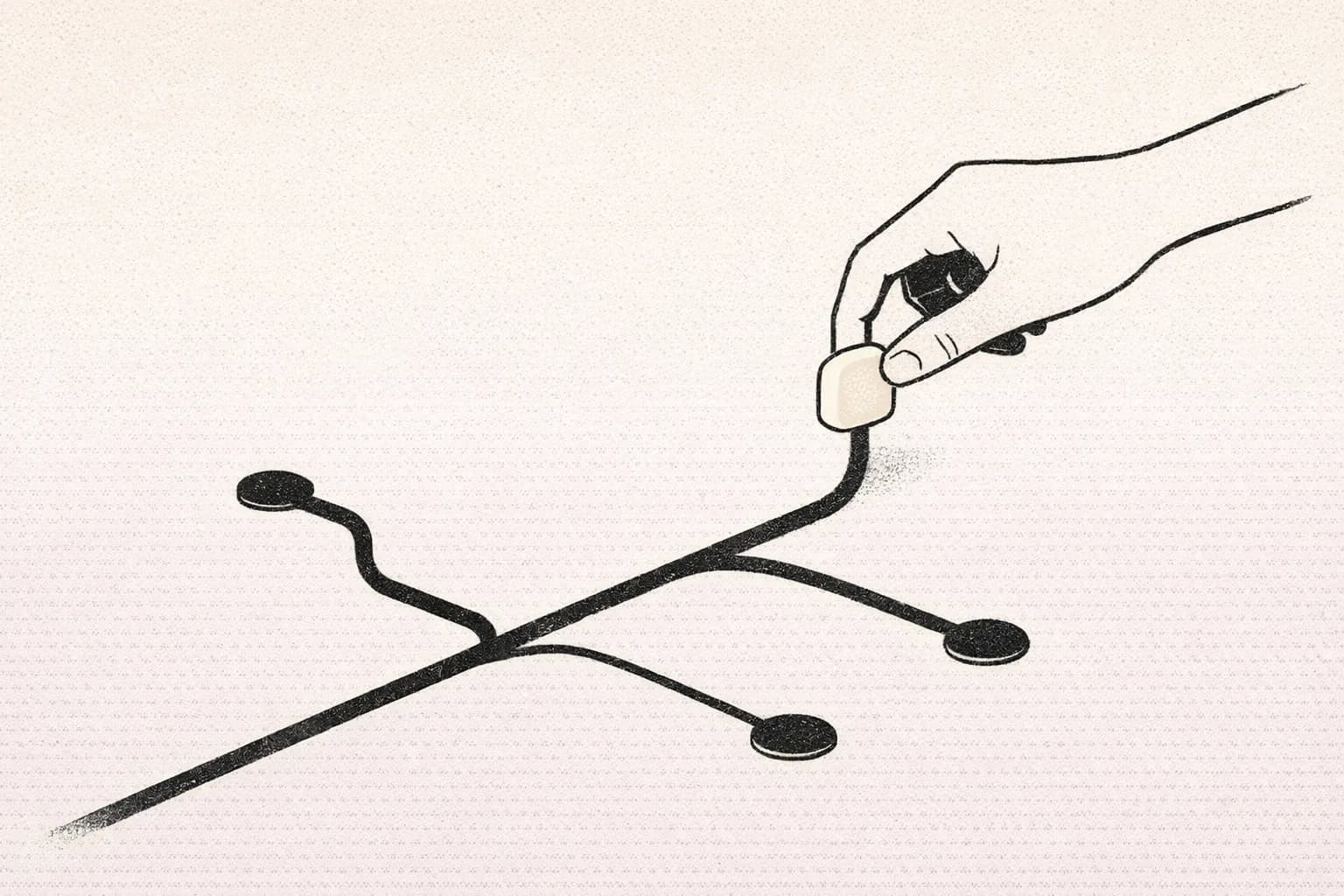Editorial illustration for Claude Code 2.1.141 team conventions. I used to read changelogs like a feature list.