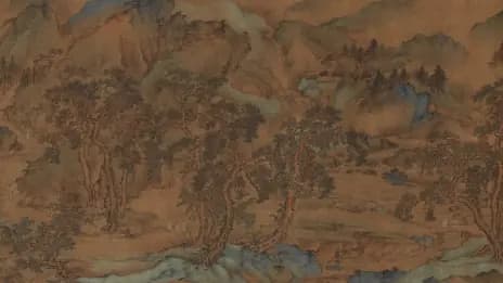 Landscape, landscape painting by Unknown (1368).
